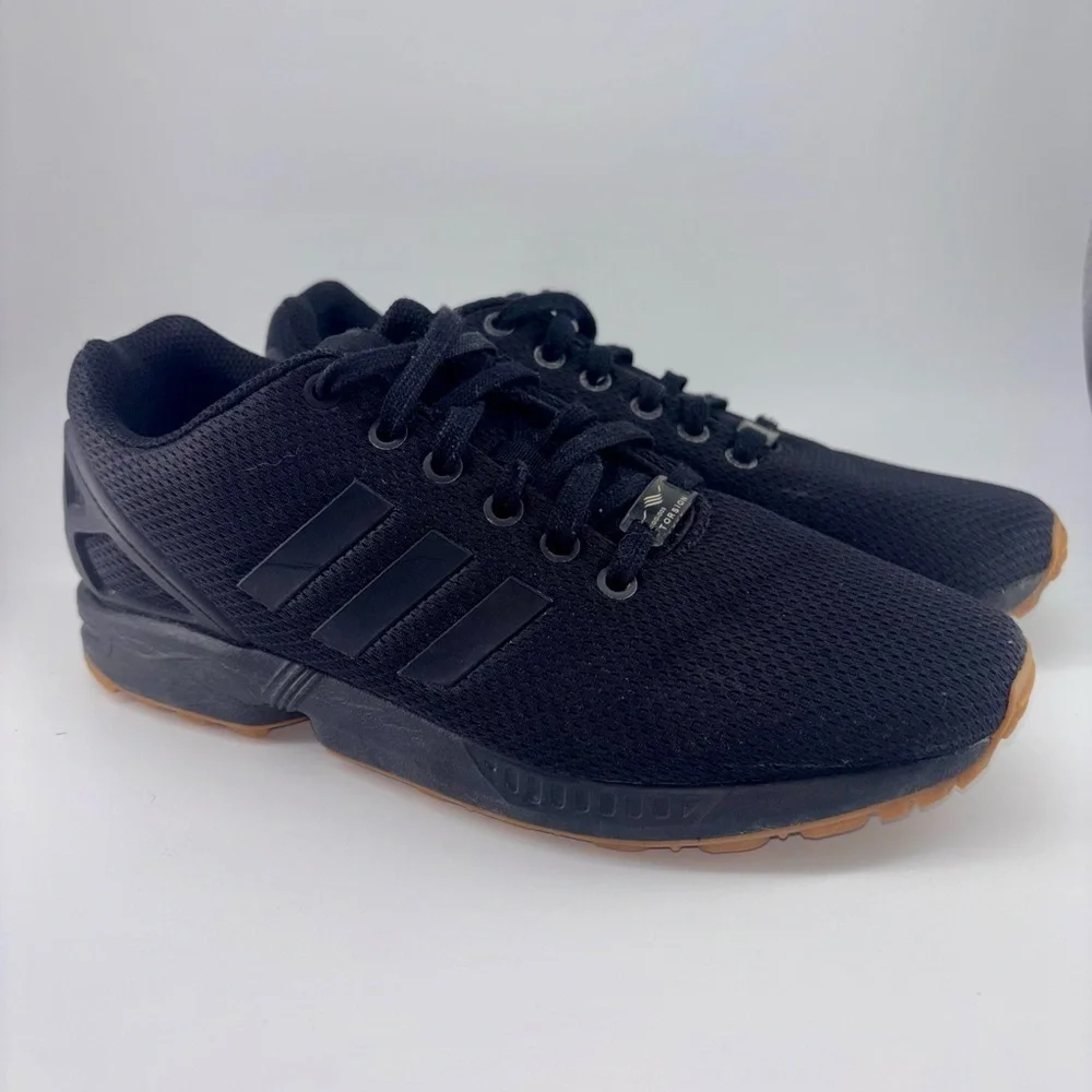 Adidas Torsion Flux Men’s Black Running Shoes Size 8